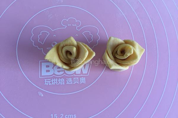 南瓜玫瑰馒头的做法图解15