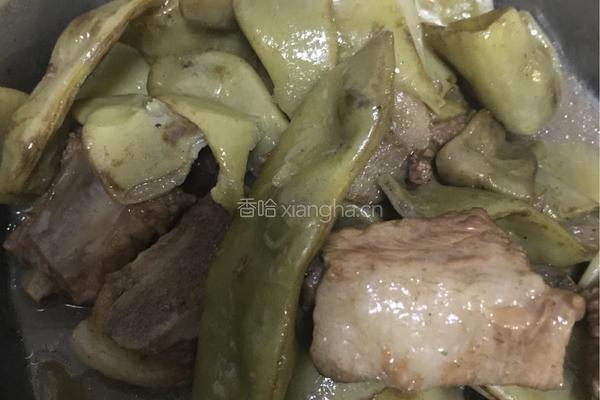 排骨炖豆角