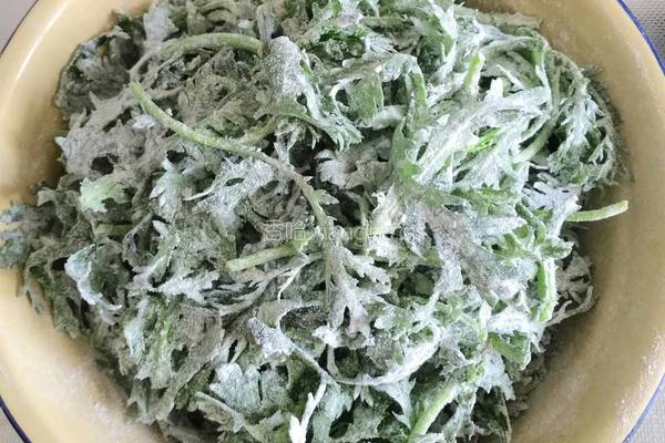一菜两吃～茼蒿的做法图解4
