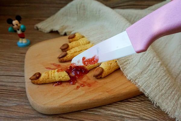 万圣节手指饼干的做法图解15