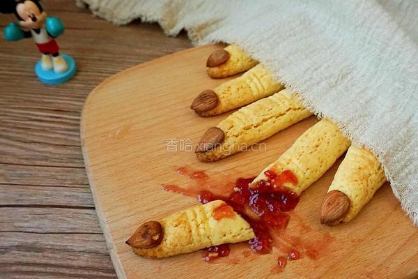 万圣节手指饼干的做法图解17