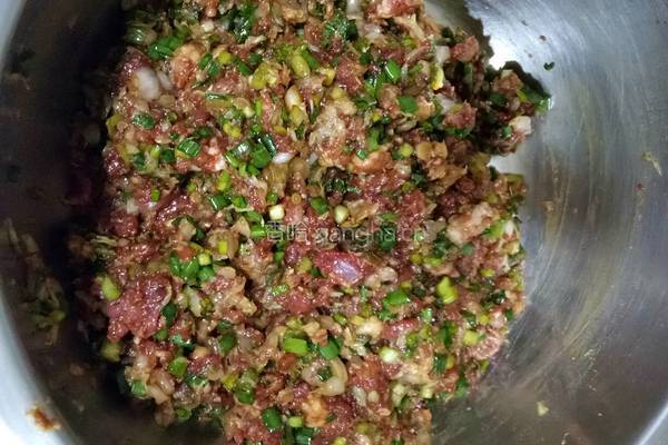 鸡蛋皮饺子的做法图解7