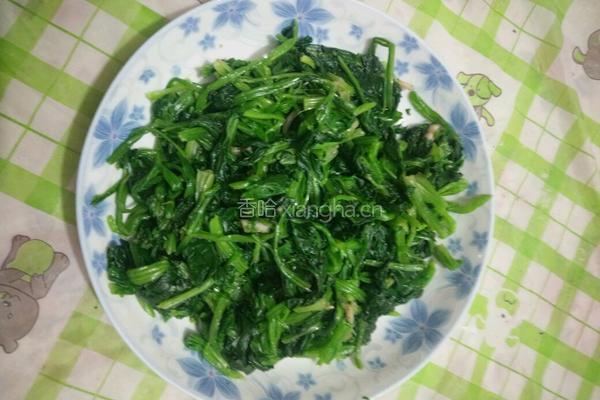 水晶粉丝菠菜的做法图解5