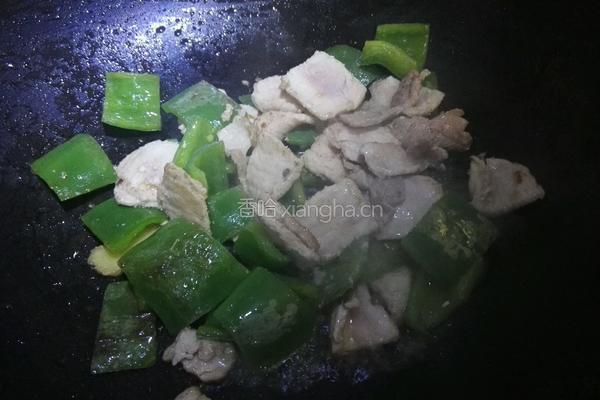 青椒肉片的做法图解5