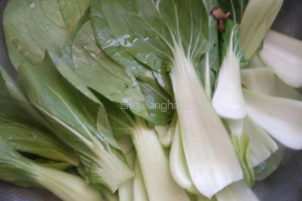 香菇青菜的做法图解5