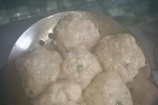 水晶豆腐肉丸的做法图解4