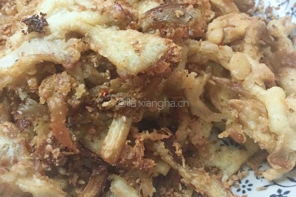 酥炸秀珍菇的做法图解5