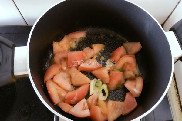 番茄豆腐肉圆汤的做法图解6