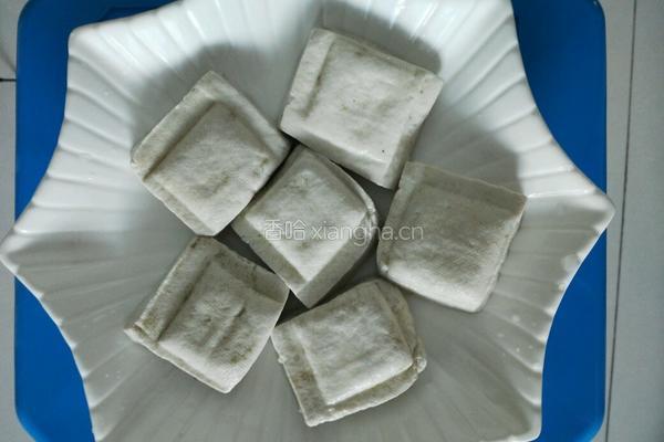 蒸臭豆腐干的做法图解3
