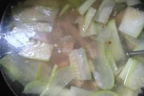 虎瓜瘦肉汤的做法图解9