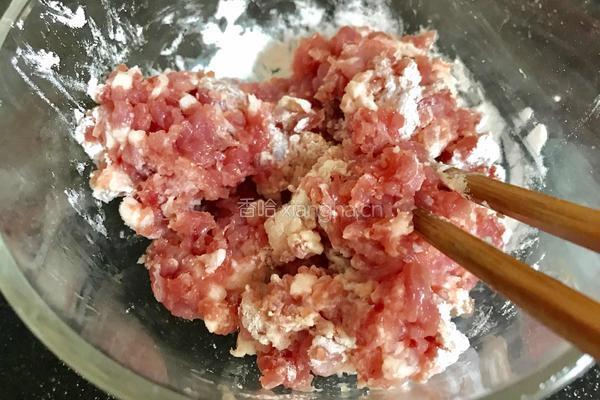 肉末鲜茶树菇的做法图解4