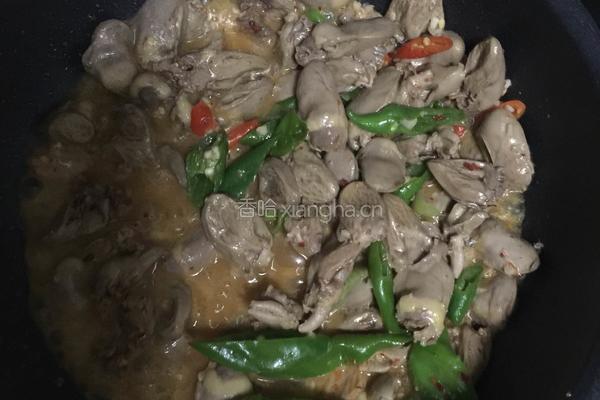 孜然麻辣鸡心的做法图解4