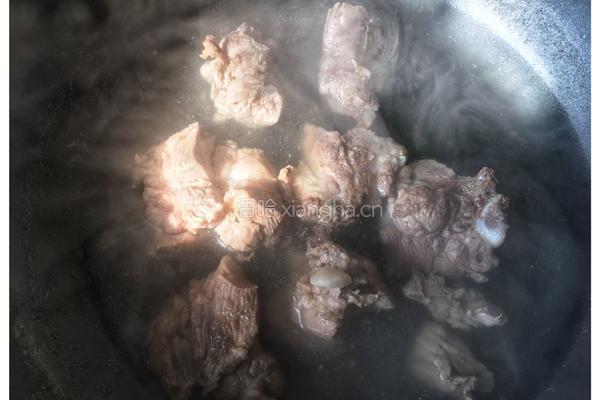 萝卜排骨汤的做法图解4