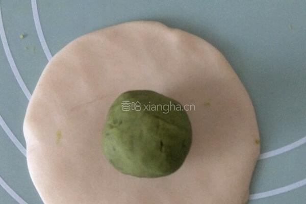 抹茶红豆泥酥的做法图解11