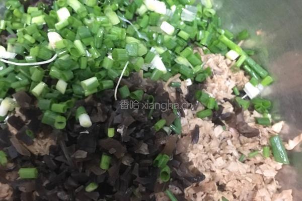 猪肉笋干馅饺子的做法图解6