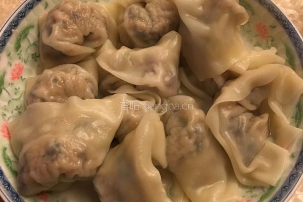 猪肉笋干馅饺子的做法图解12