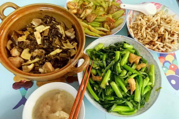 客家苦笋煲的做法图解4