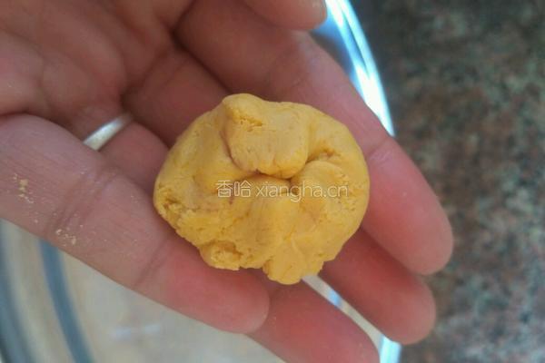 豆沙馅南瓜麻团的做法图解6