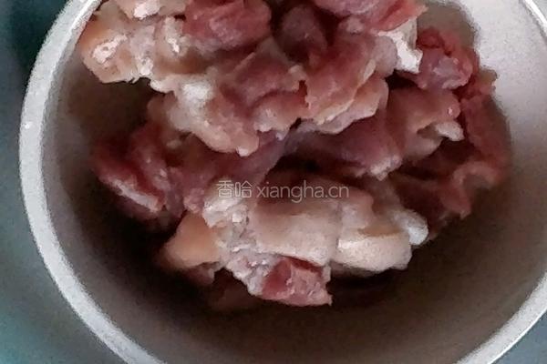 白菜肉烧豆腐的做法图解1