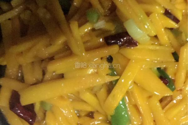 酸辣金瓜的做法图解5