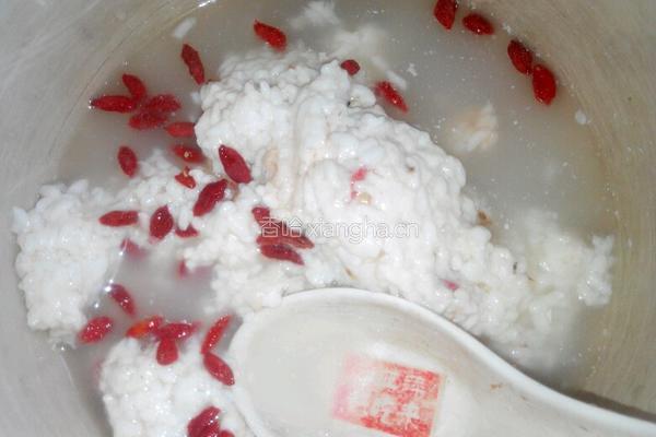 酒酿芝麻心圆子的做法图解2