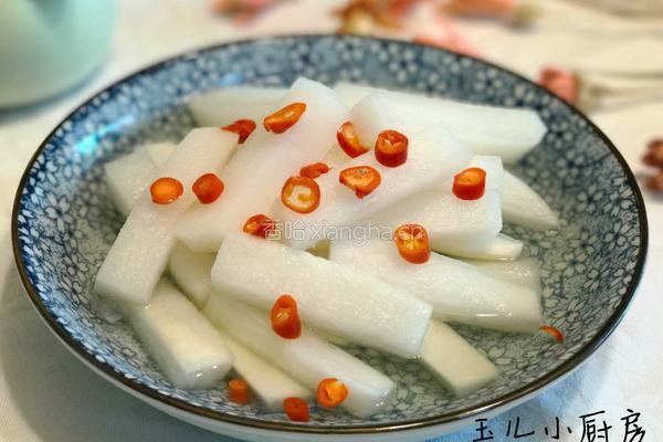 酸辣萝卜条的做法图解6