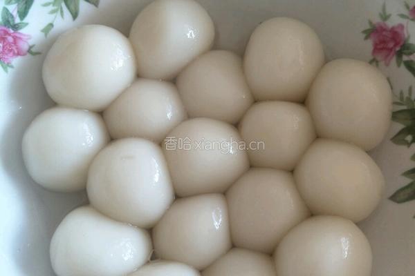 自制无馅汤圆的做法图解4