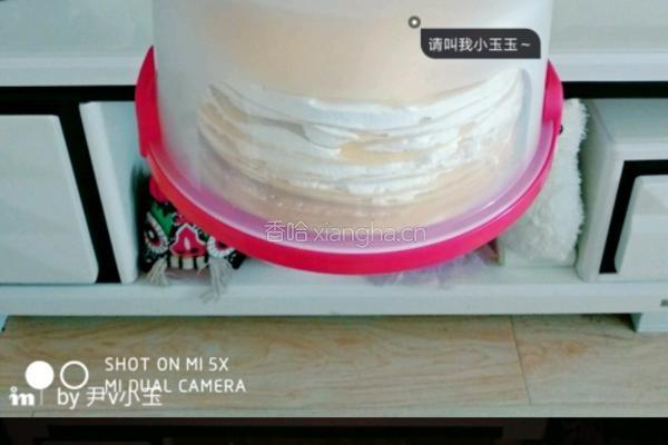 草莓千层蛋糕的做法图解9