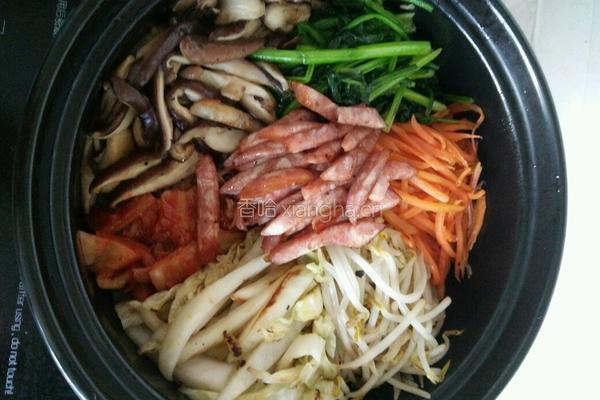 石锅拌饭的做法图解4