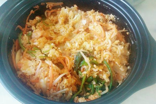 石锅拌饭的做法图解7