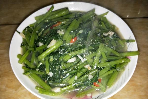 清炒茼蒿的做法图解5