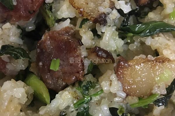 腊肉腊肠糯米饭