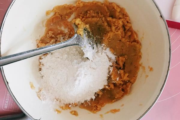 番薯红豆莲子馅饼的做法图解5