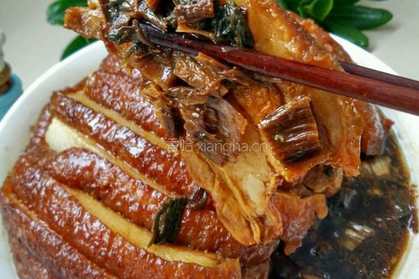 梅菜扣肉的做法图解22