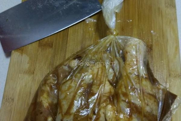 秘制烤鸡腿的做法图解6