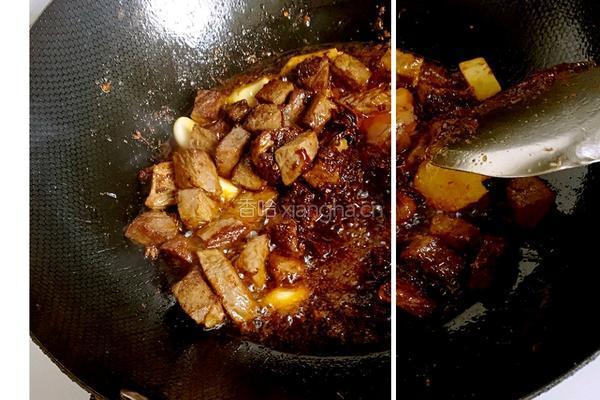 香辣牛肉的做法图解5