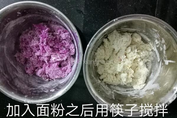 双色馒头的做法图解3