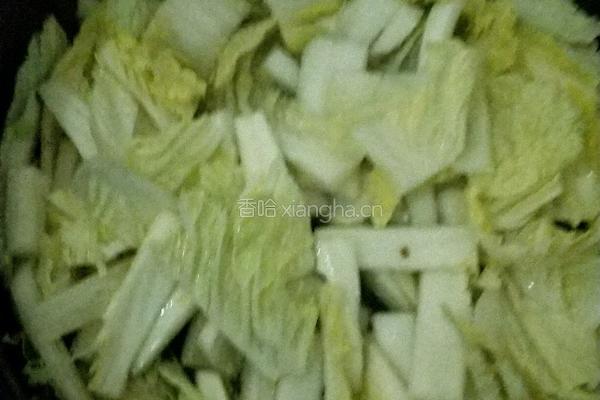 大白菜炒豆皮的做法图解6