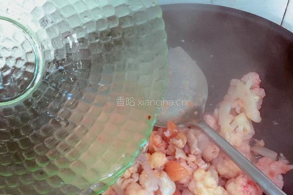 宝宝餐【番茄炒花菜】的做法图解9