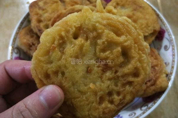 藕饼的做法图解6