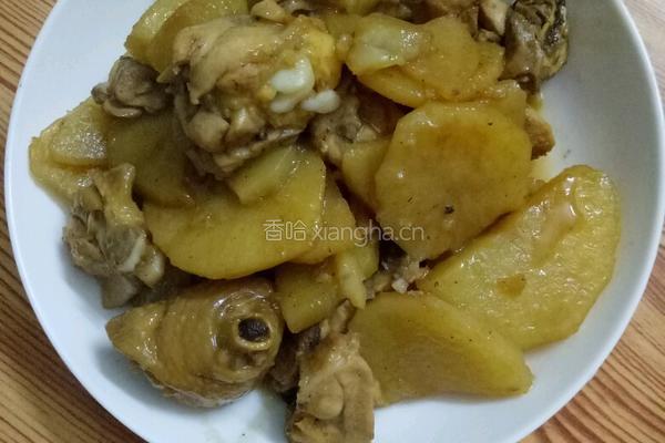 土豆焖鸡肉的做法图解9