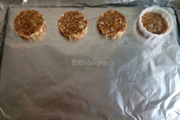 红糖燕麦花生酥饼的做法图解5