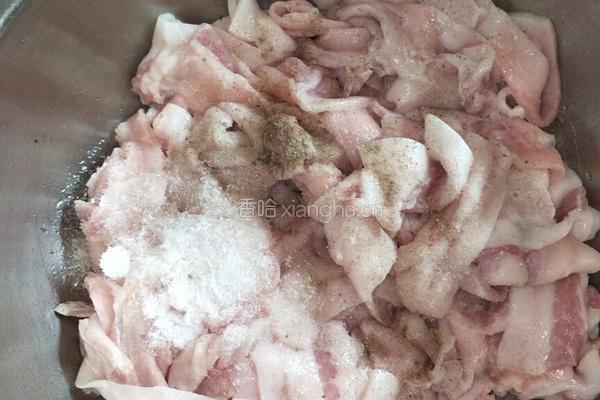香煎五花肉的做法图解3