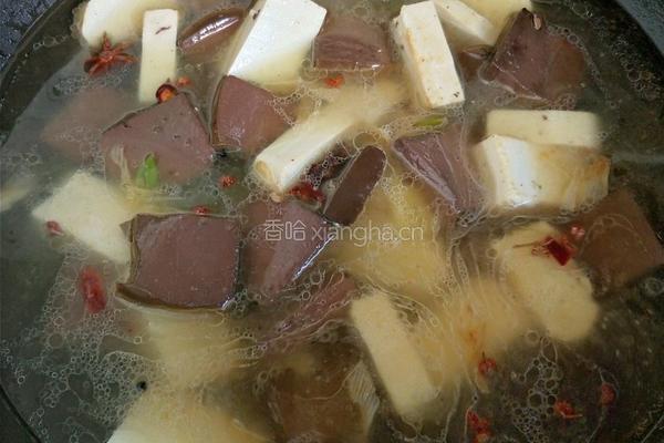鸭血炖豆腐的做法图解6