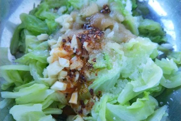 凉拌手撕包菜的做法图解5