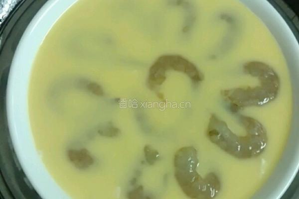 虾仁豆腐蒸蛋的做法图解10