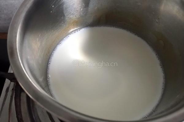 抹茶拿铁的做法图解4