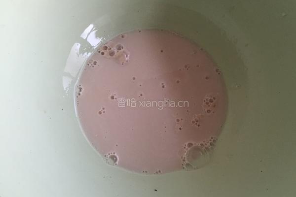豆浆杂粮发面饼的做法图解2