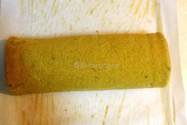 抹茶红豆蛋糕的做法图解16