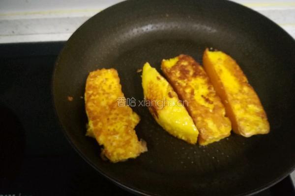 香煎玉米饼条的做法图解4